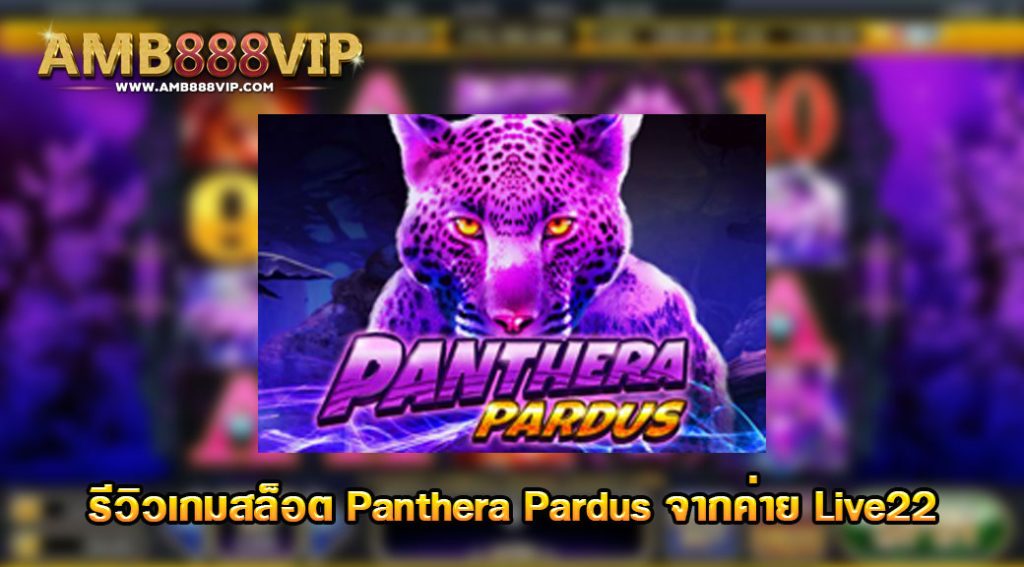 Panthera Pardus รีวิวเกมสล็อตของค่าย Live 22