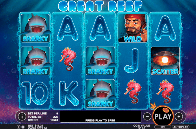 เกมสล็อต Great Reef ᐈ เล่นสล็อตออนไลน์โดย Pragmatic Play