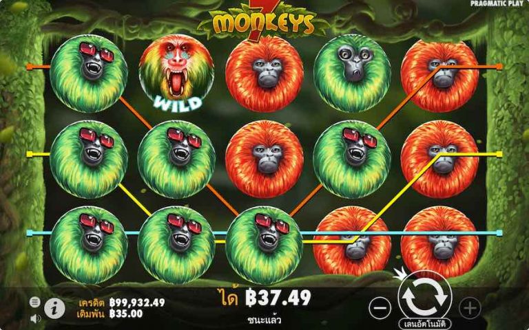 7 monkeys ทดลองเล่น ฟรี เกมสล็อตใหม่ล่าสุด 2021 สมัครรับโปร