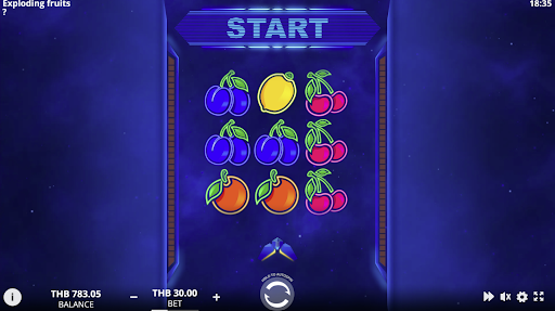 ลักษณะของเกมExploding Fruits